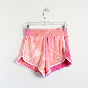 NWT Aeropostale pink tie-dye shorts buttery soft athleisure loungewear new